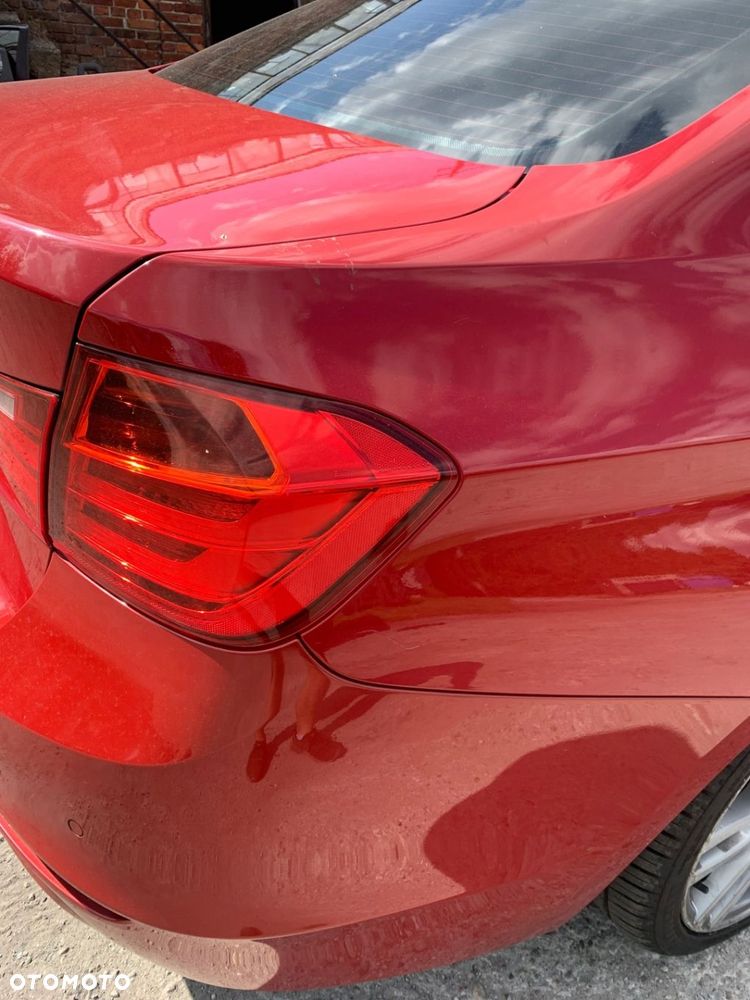BŁOTNIK TYŁ TYLNY PRAWY ĆWIARTKA BMW F30 SEDAN A75 CZERWONY WWA - 2