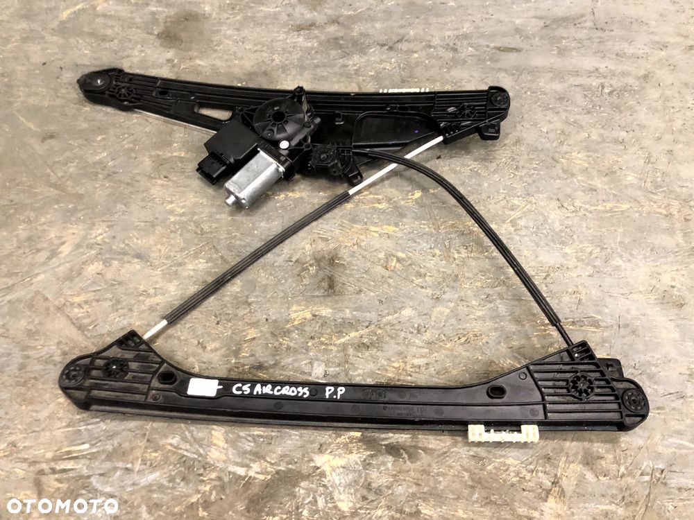CITROEN C5 AIRCROSS PODNOŚNIK MECHANIZM SILNICZEK SZYBY PRAWY PRZÓD PRZEDNI 9830389280 - 1