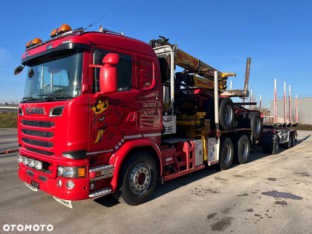 Scania R580, Przyczepa+Wózek, 6x4,Super stan, Sprowadzona - 2