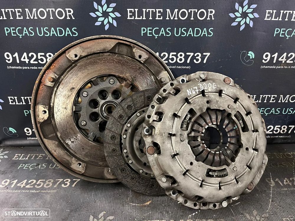 Bimassa usado BMW 318D 118D 143CV F30 F20 N47D20C N47D20A VOLANTE MOTOR EMBRAIAGEM - 1