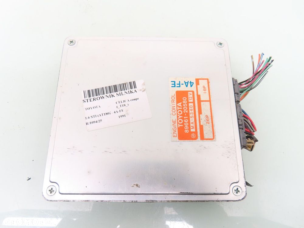STEROWNIK TOYOTA CELICA V T18 1.6 STI 8966120580 - 4