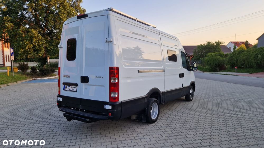 Iveco DAILY 35C13 Klima Elektryka Tempomat Na Bliźniaku Furgon 3os. Hak Serwis - 5