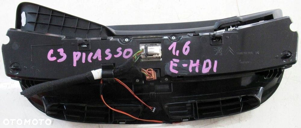CITROEN C3 PICASSO 1.6 E-HDI LICZNIK ZEGARY PRĘDKOŚCIOMIERZ 9805985877 - 4