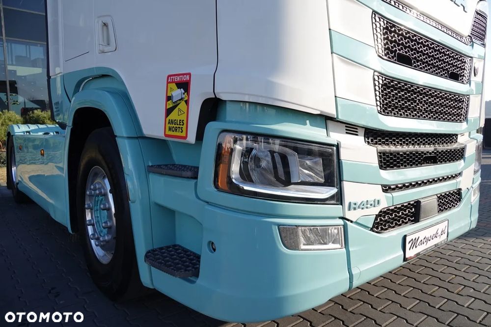 Scania R 450 / RETARDER / KLIMA POSTOJOWA / CAŁA NA PODUSZKACH / ALUSY / OPONY 100 % / SPROWADZONA / PO KONTRAKCIE SERWISOWYM - 11
