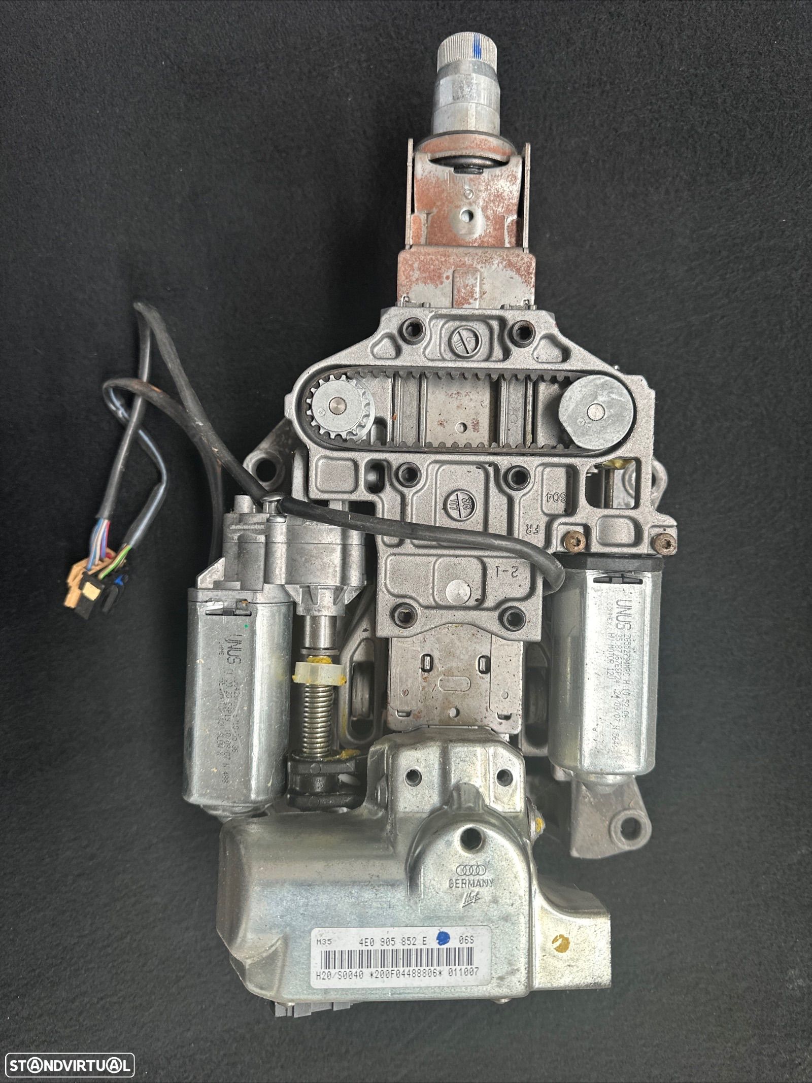 Original Audi A8 D3 4E0 2003+  Elétrico  coluna de direção coluna de volante (x2 em stock) - 1