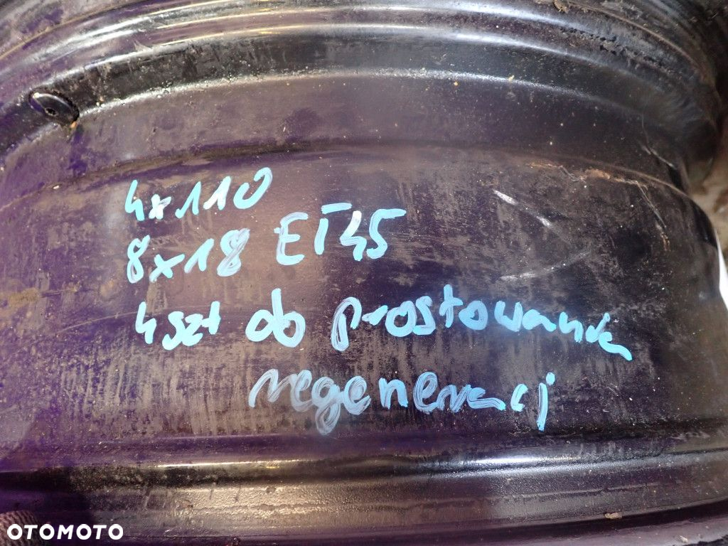 VW GOLF V FELGI ALUMINIOWE 18 KBA47533 8J R18 ET45 5x112 - 7