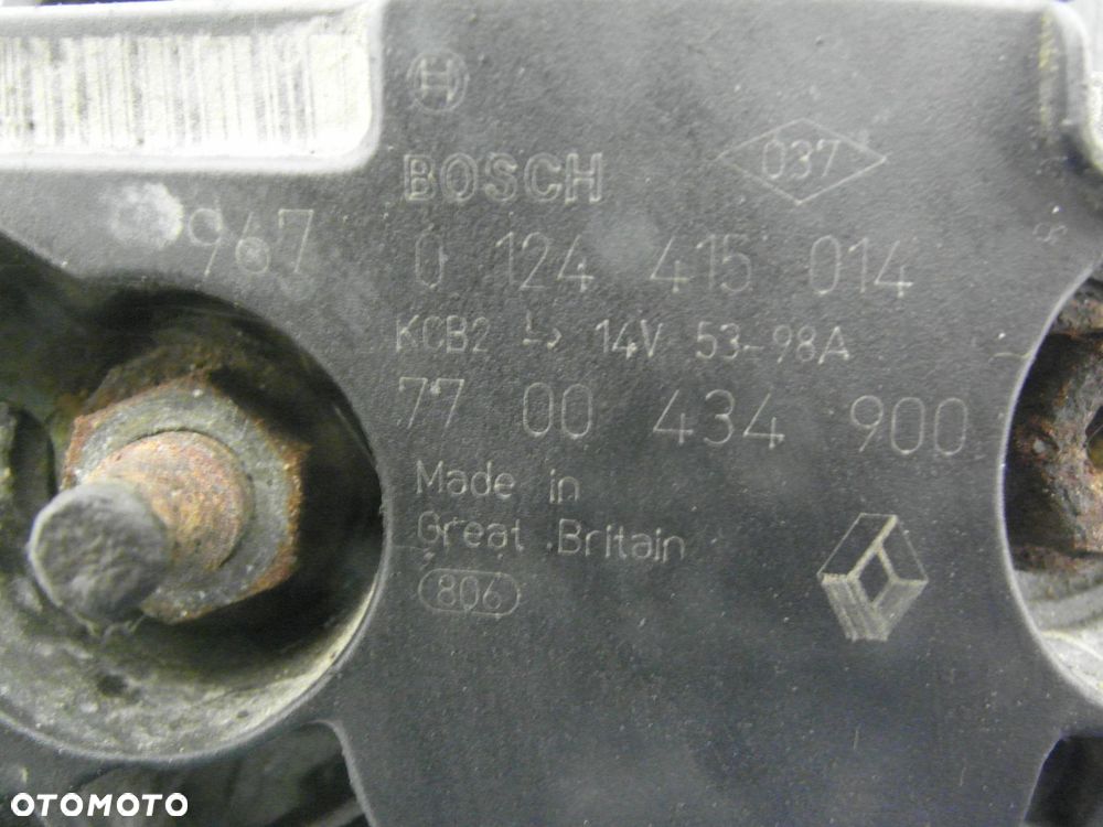 ALTERNATOR RENAULT THALIA I 1.4 0124415014 7700434900 - 2