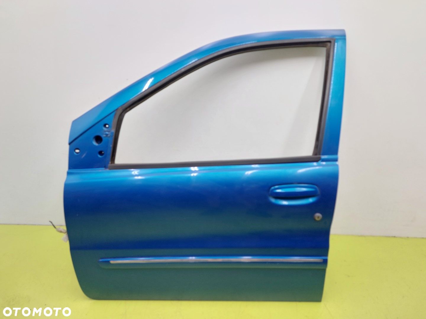 Drzwi przednie LEWE przód TATA INDICA 1998–2008 TAT543 NIEBIESKIE 5 DRZWI - 1