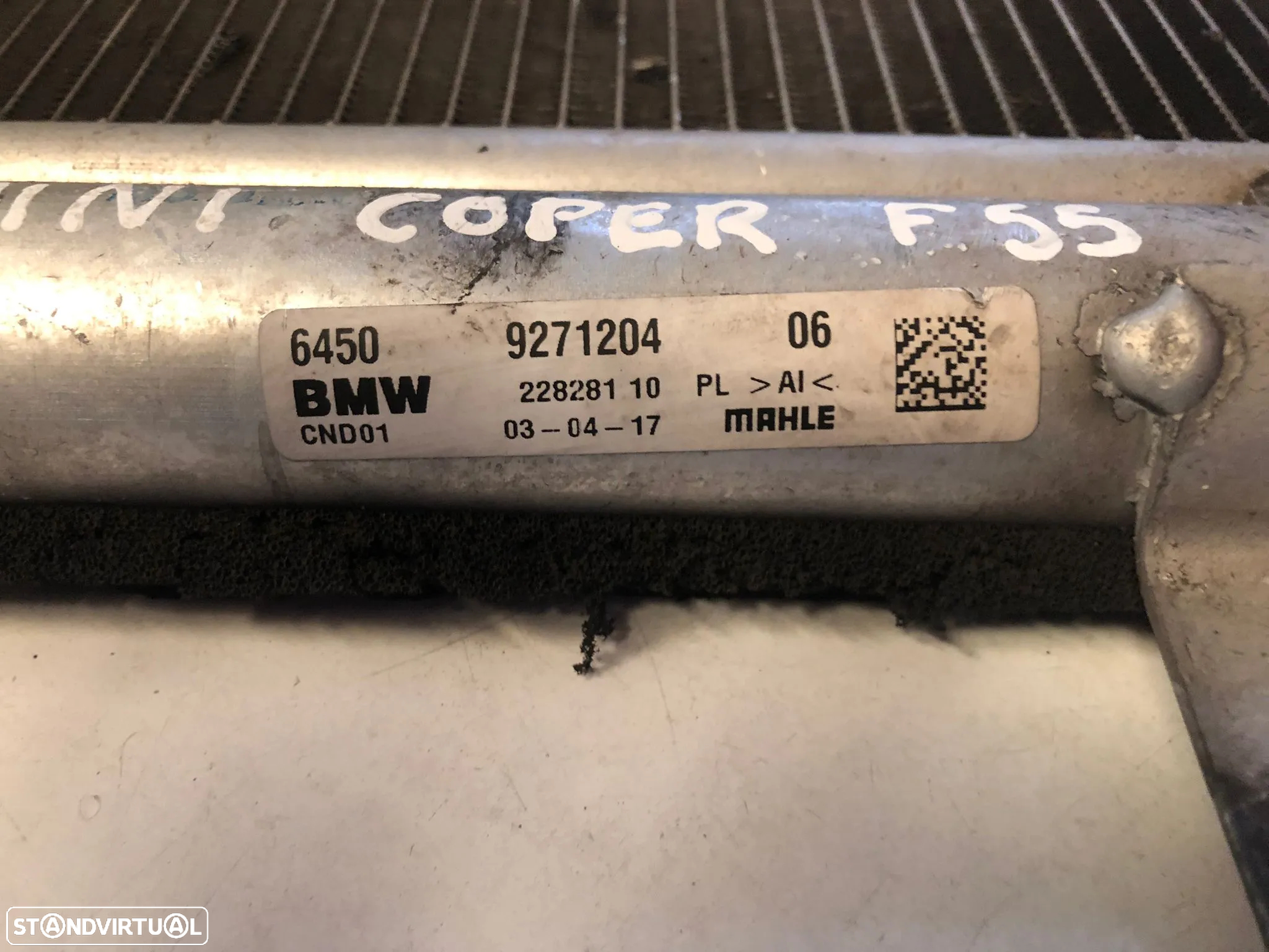 MINI COOPER F55 F56 RADIADOR AR CONDICIONADO AC - RD014 - 5