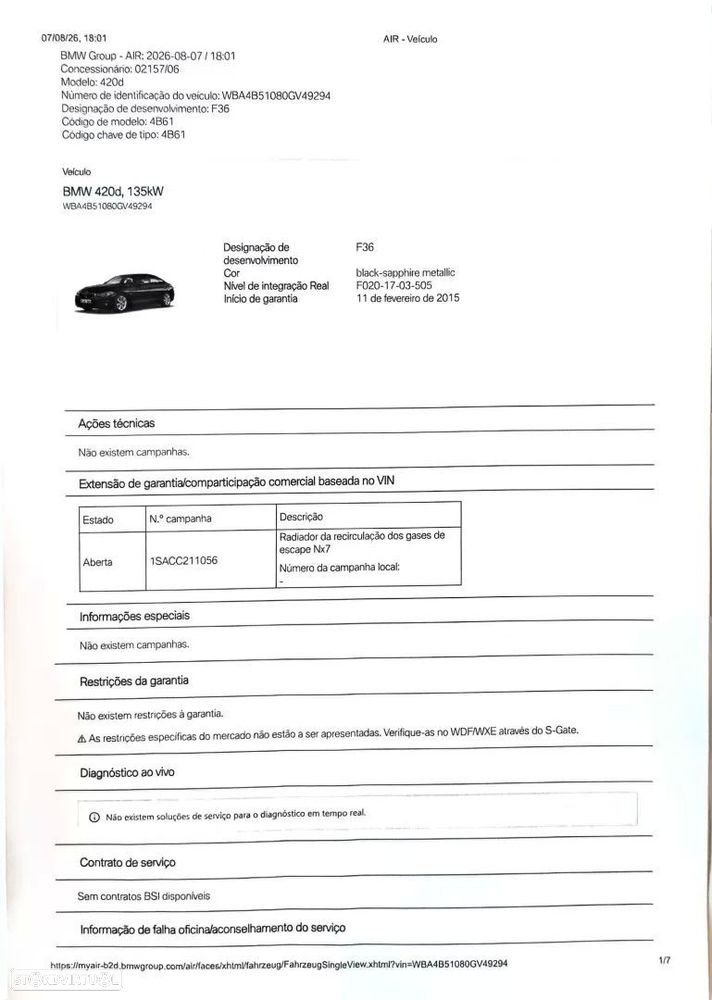 BMW 420 Gran Coupé d Pack M Auto - 55