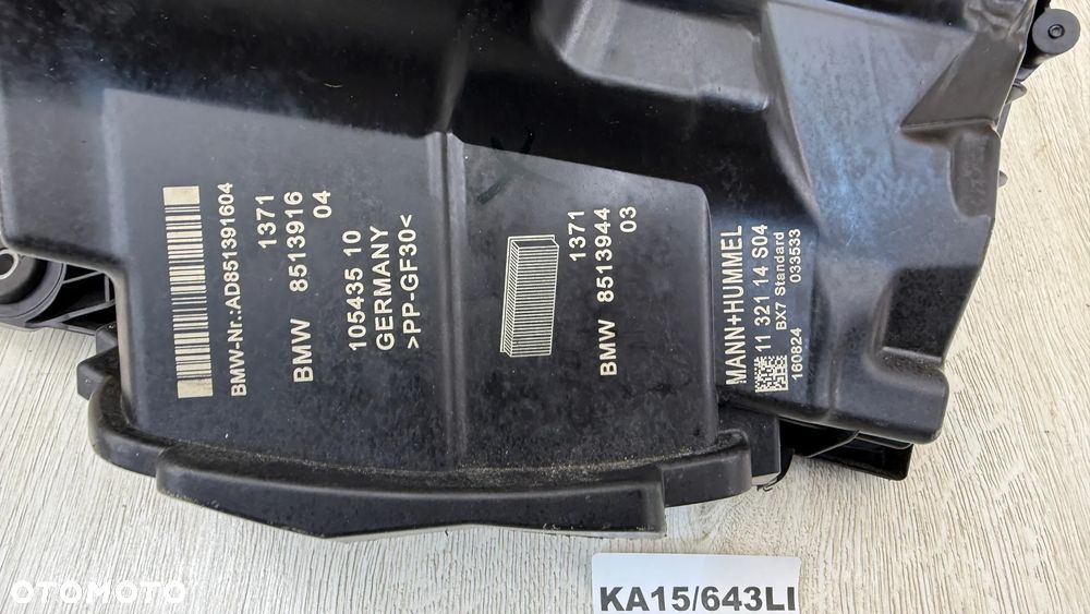 FILTR POWIETRZA OBUDOWA DIESEL BMW F45 F46 F48 F40 MINI F60 KA15/643LI - 3