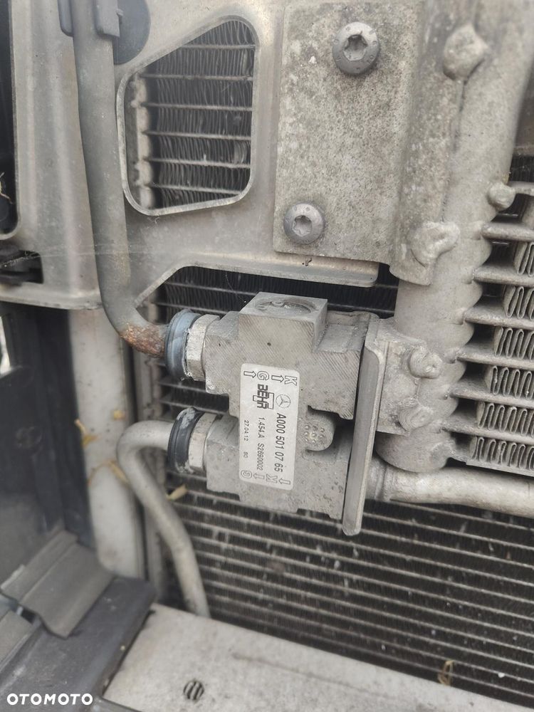 MERCEDES W212 3.0 CDI OM642 350cdi Pas Przedni Wzmocnienie Czołowe Chłodnice Belka - 7