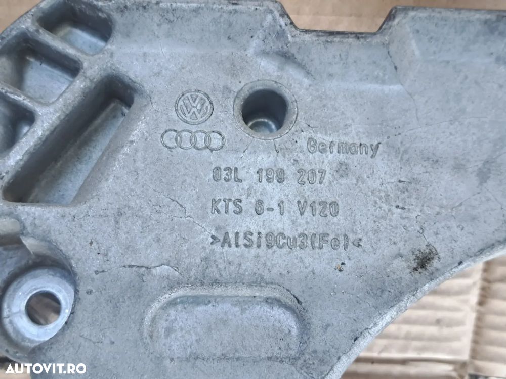 Suport motor Original VW Golf 6, 5, Passat B6 B7 CC, Jetta, Touran, Caddy, Tiguan, Scirocco, Audi A3 8P, Q3, Skoda Octavia Superb 1.6tdi CAY - 2