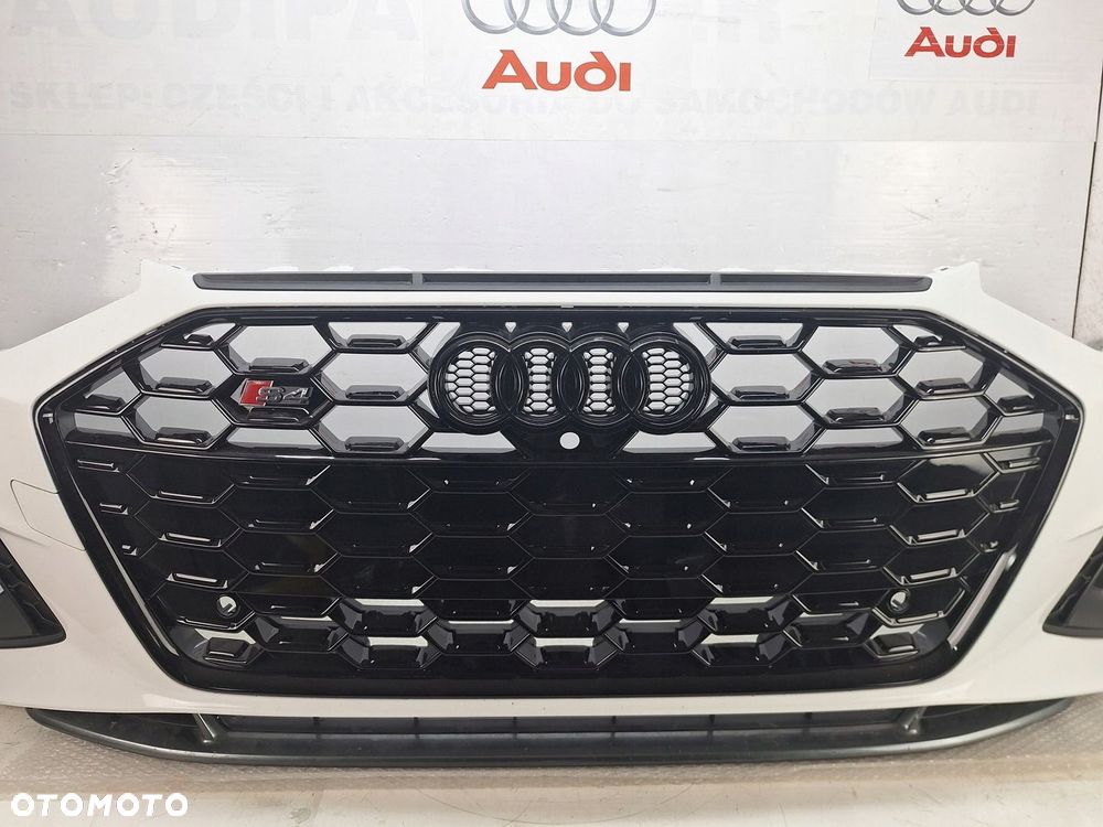 ZDERZAK AUDI S4 8W 8W0 B9 2020-2024 LIFT PO LIFTINGU BLACK EDITION 6 X PDC - 2