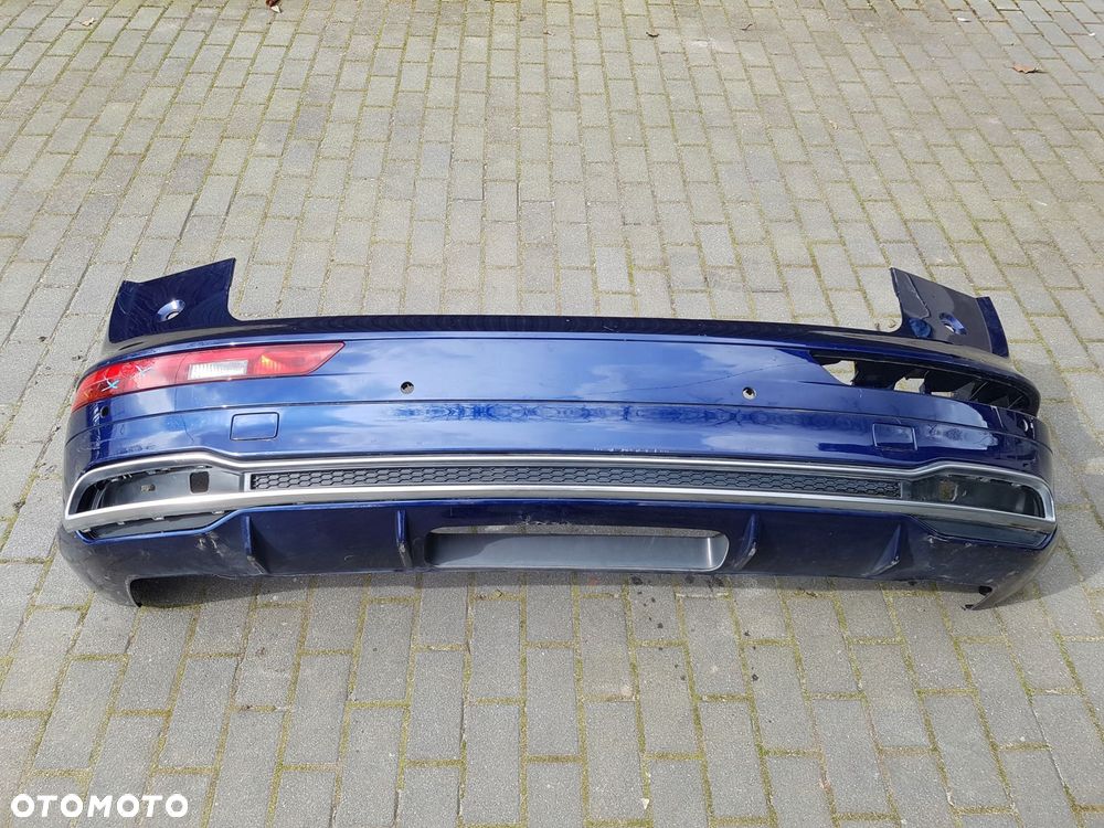 audi q5 sq5 s-line 17^ zderzak spoiler tył 80a807511c - 1