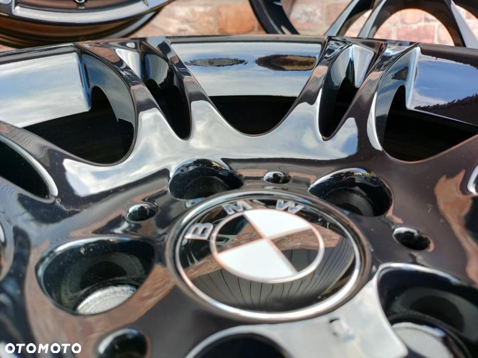 czarne felgi BMW 5x120 18 M pakiet F10 8j ET30 9 ET44 Styling 350 F10 F12 F06 5 GT E90 F01 E46 E60 260 270 - 24