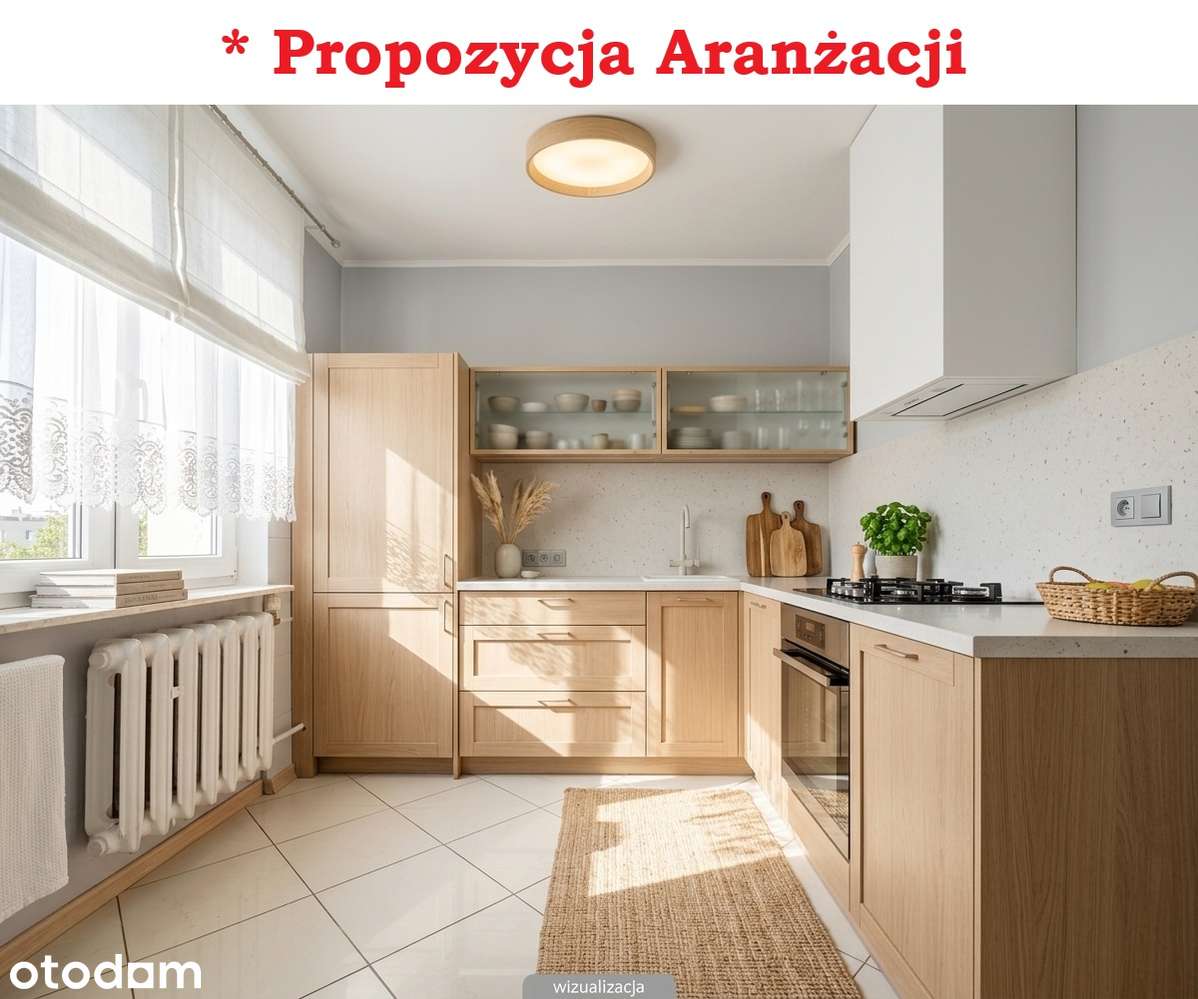 Przestronne 3 pokoje przy Placu Papieskim | Bez Prowizji |