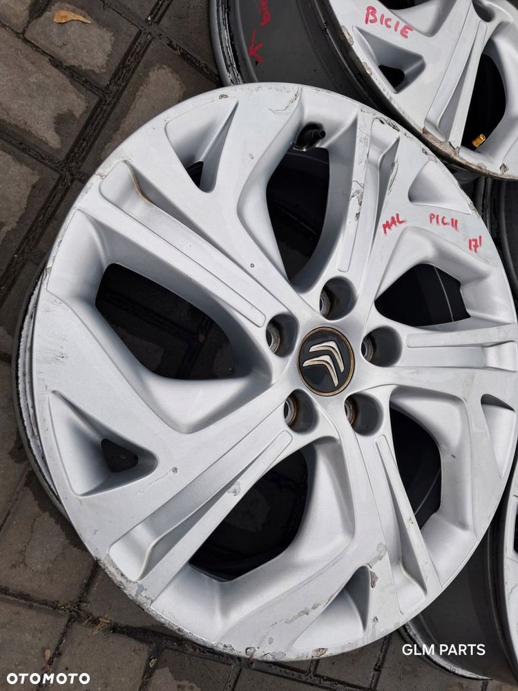 citroen c4 picasso ii felgi aluminiowe 17" koła 205/55/17 9677090177 - 13