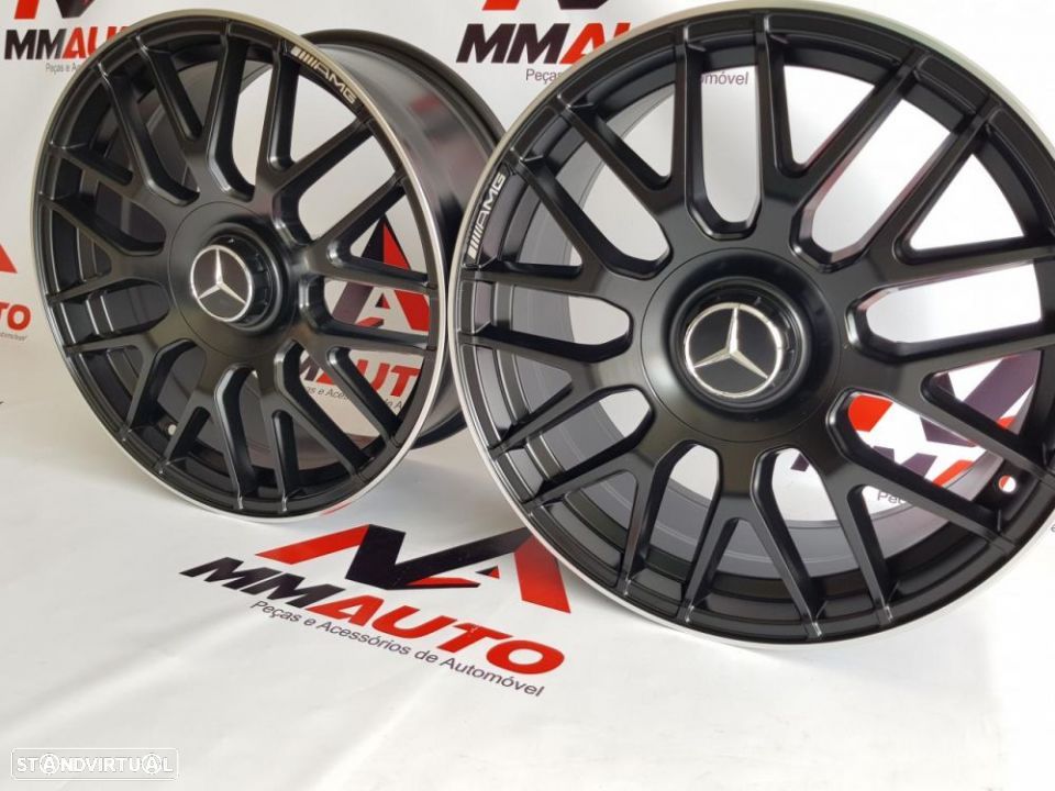 Jantes Mercedes New C63S Black 18 - 2