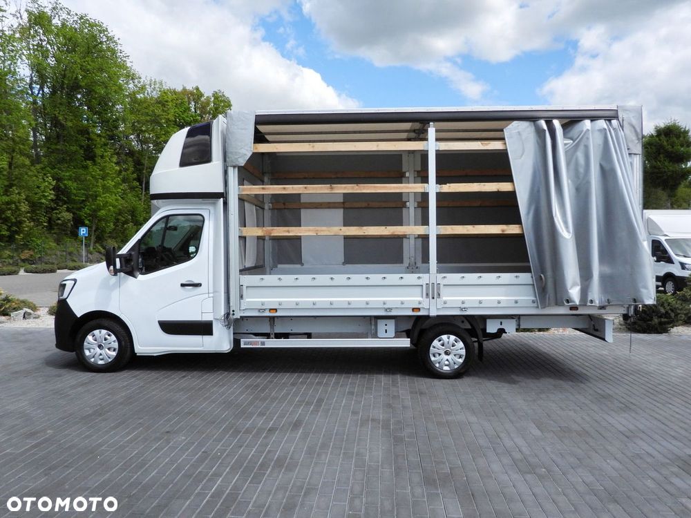 Renault MASTER  PLANDEKA 10 PALET WEBASTO TEMPOMAT LEDY PNEUMATYKA KLIMATYZACJA  165KM - 8