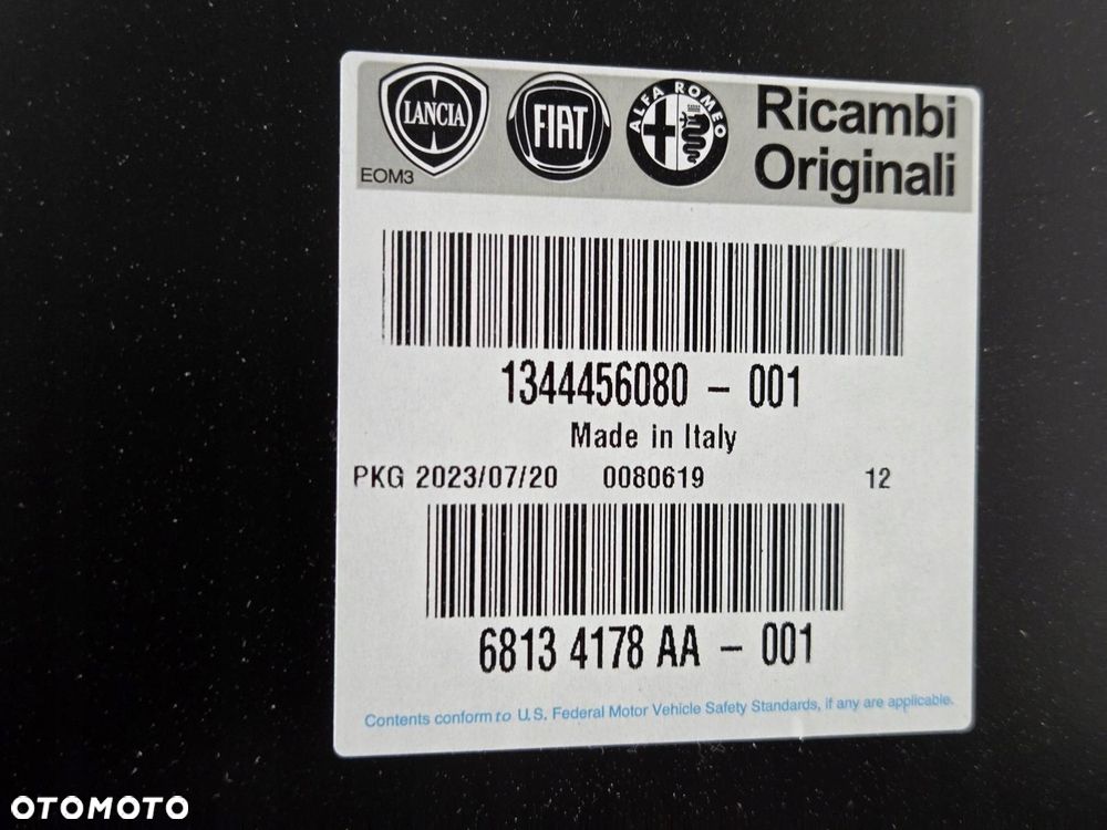 FIAT DUCATO III L4 tył lewy błotnik nowy oryginał 1344456080 - 11