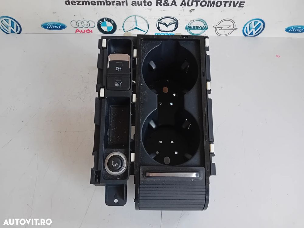 Buton Frana De Mana Suport Pahare Vw Passat B8 An 2014-2020 Volan Stanga Motor DFG Cutie UAX - 5