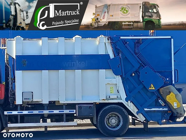 Zabudowa śmieciarki jednokomorowa VDK 16 m3 110-1100L