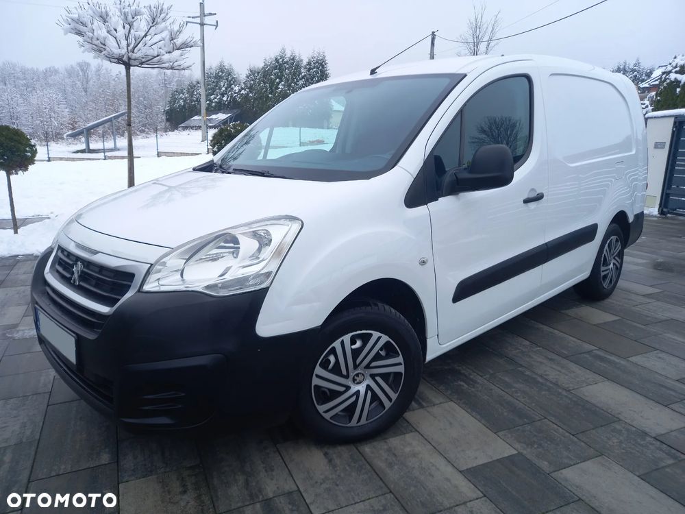 Peugeot Partner 1.6HDI 3-osob 2018 L2 Long VAT-23% Salon PL Klima Tempomat Długi - 1