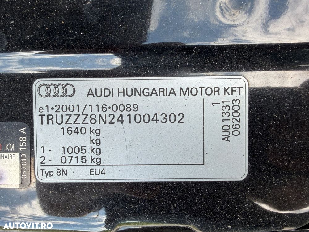 Audi TT 1.8 T - 14