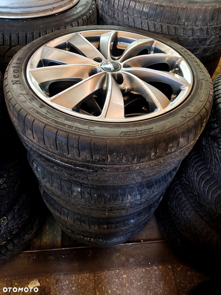 5x112 Felgi Aluminiowe Alufelgi 17 Koła Letnie lato AUDI A4 B5 B6 B7 A6 C5 C6 SEAT EXEO VW PASSAT B5 B6 B7 SKODA SUPERB MERCEDES 5mm Legnica ALU-RAD 215/45 21r. - 2