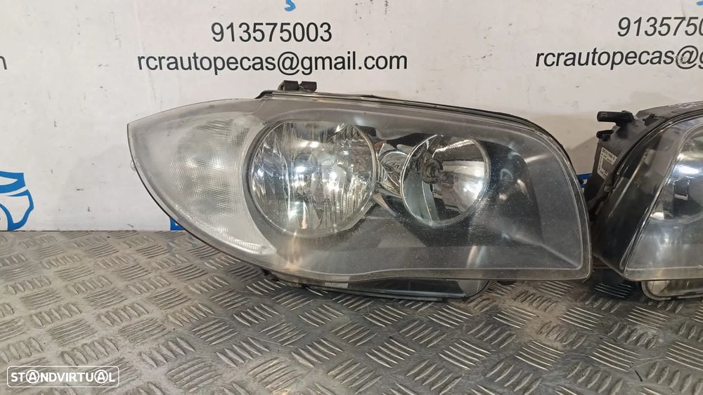 .OTICA OTICAS ESQUERDO DIREITO BMW SERIE 1 E81 63127249650 7249650 63117249649 7249649 E87 E87 LCI E82 COUPE E88 CABRIO OPTICA OPTICAS FAROL FAROIS - 2