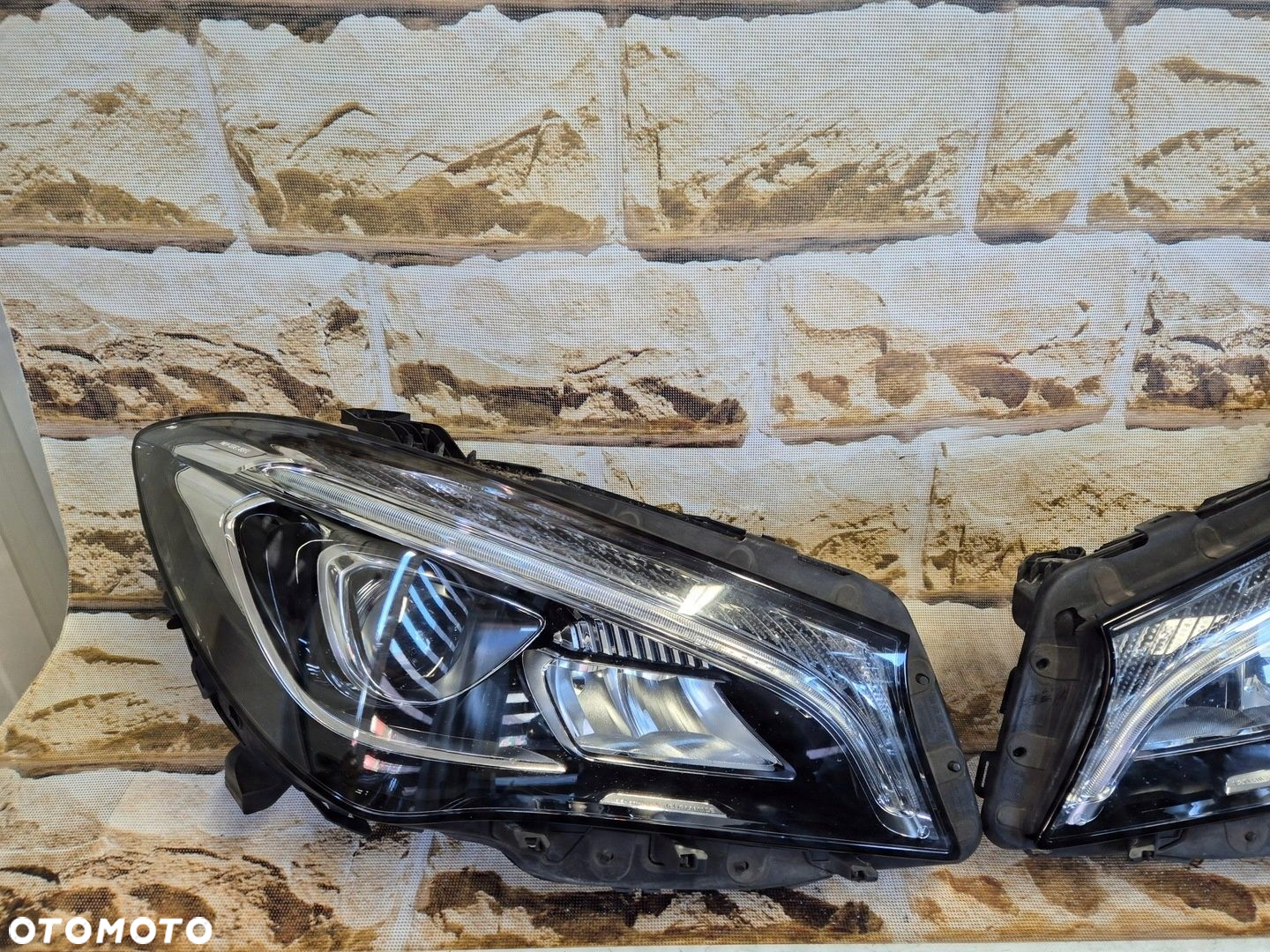 mercedes cla klasa w117 lift lewa/prawa full led performance demontaż - 3