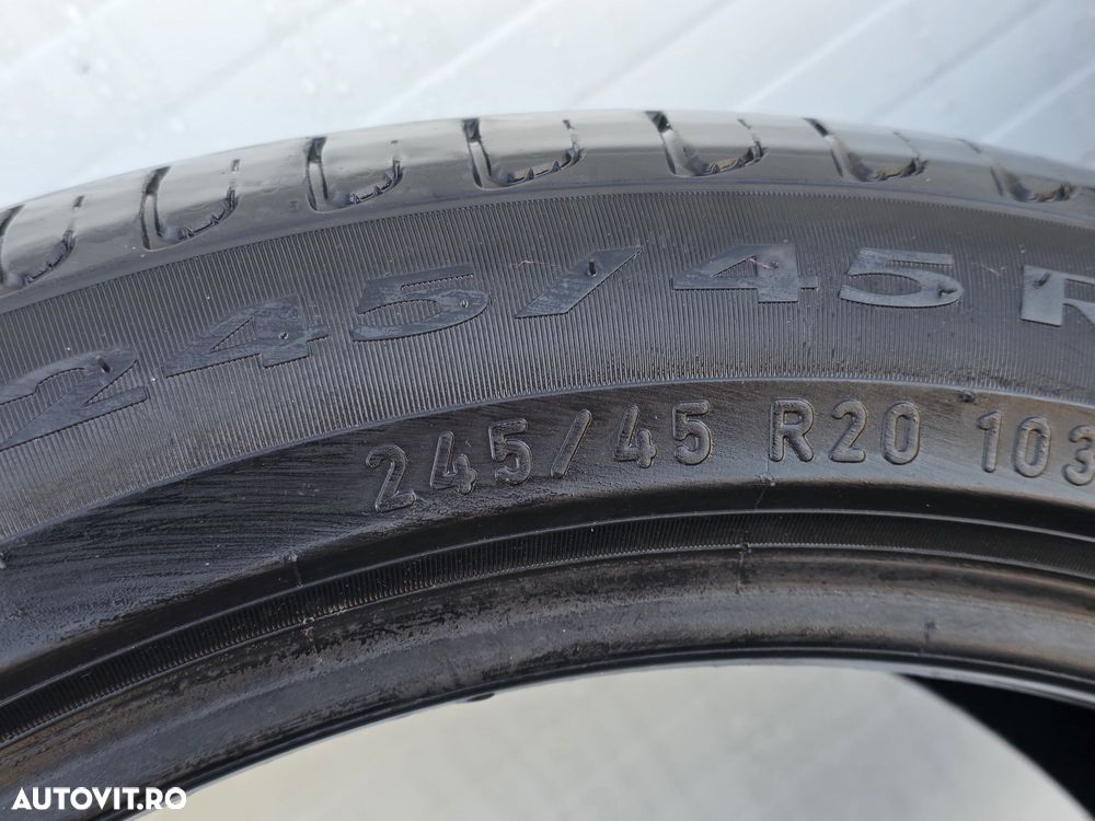 Set 2Anvelope Pirelli Vara 245/45R20,Dot2221,profil 5.19mm - 2