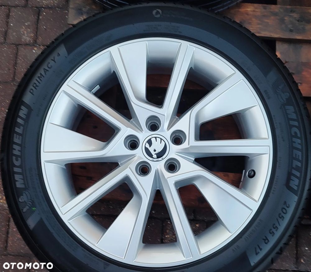 Koła Felgi Aluminiowe Oryg. Skoda Scala 17 Cali 5x100 Et40 205/55/17 Bdb!! Starogard Gdański - Wysyłka - 2