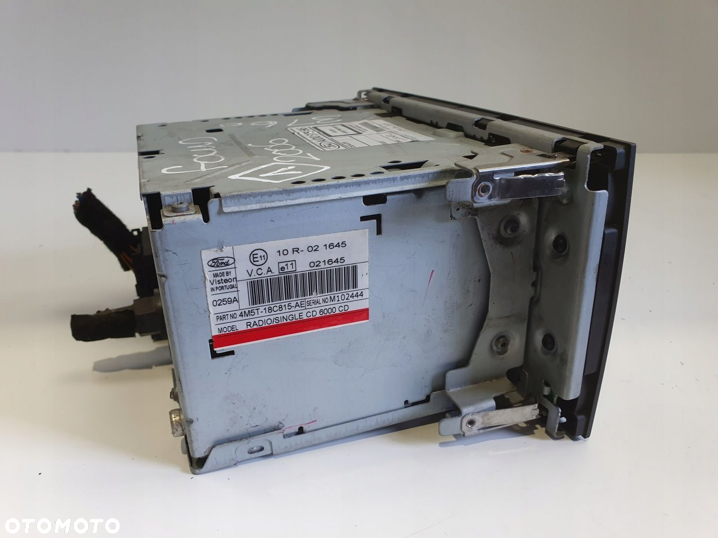 Ford C-Max I Focus mk2 RADIOODTWATRZACZ CD radio 4M5T-18C815-AE - 8