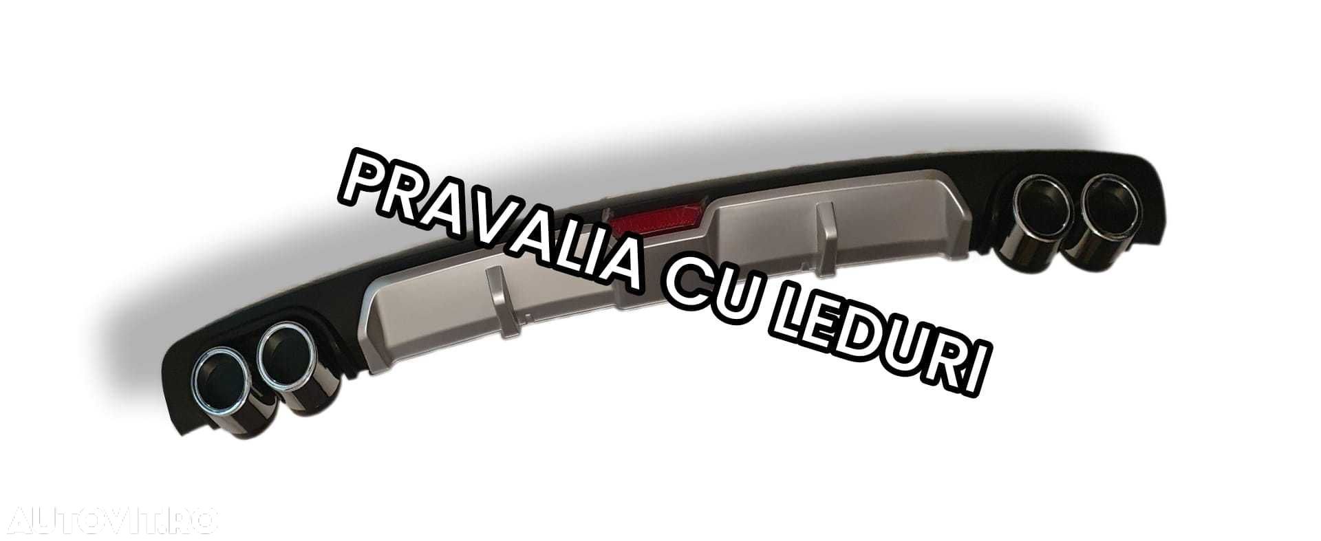 Ornament Difuzor pentru bara spate adaptabil pentru Opel Astra j Break - 1