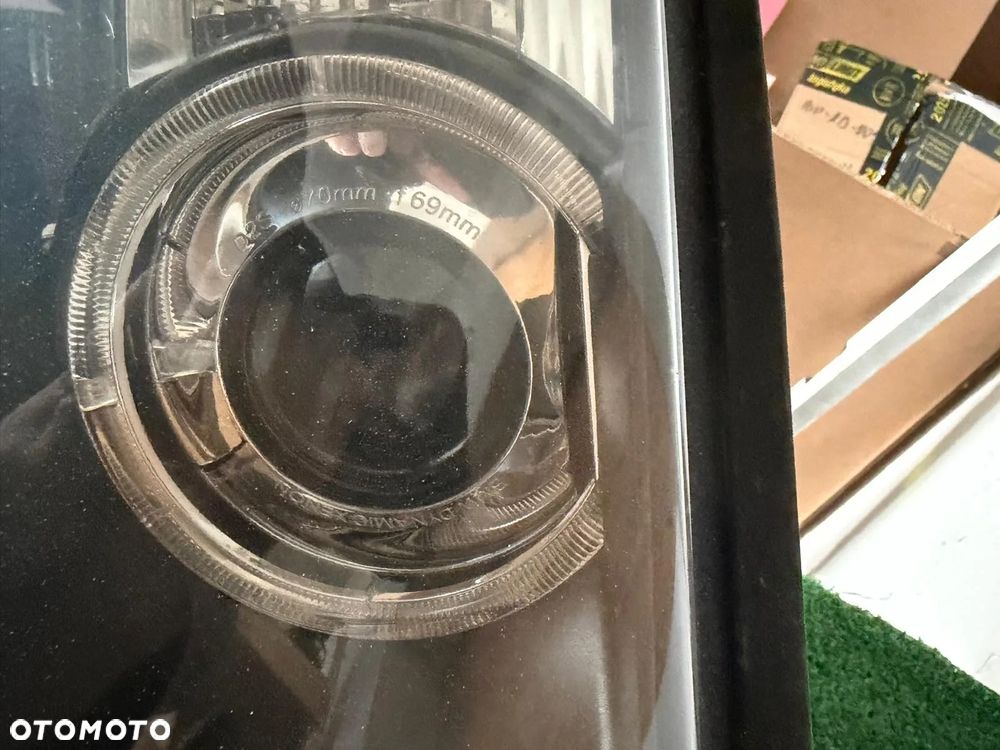 Lampy Przednie Reflektory Bmw X5 E53 Face lift Bi Xenon Skrętny demontaż eu - 9