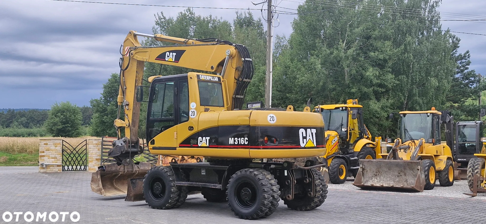 Caterpillar M316C/ Verachterr/ Klima/ - 3