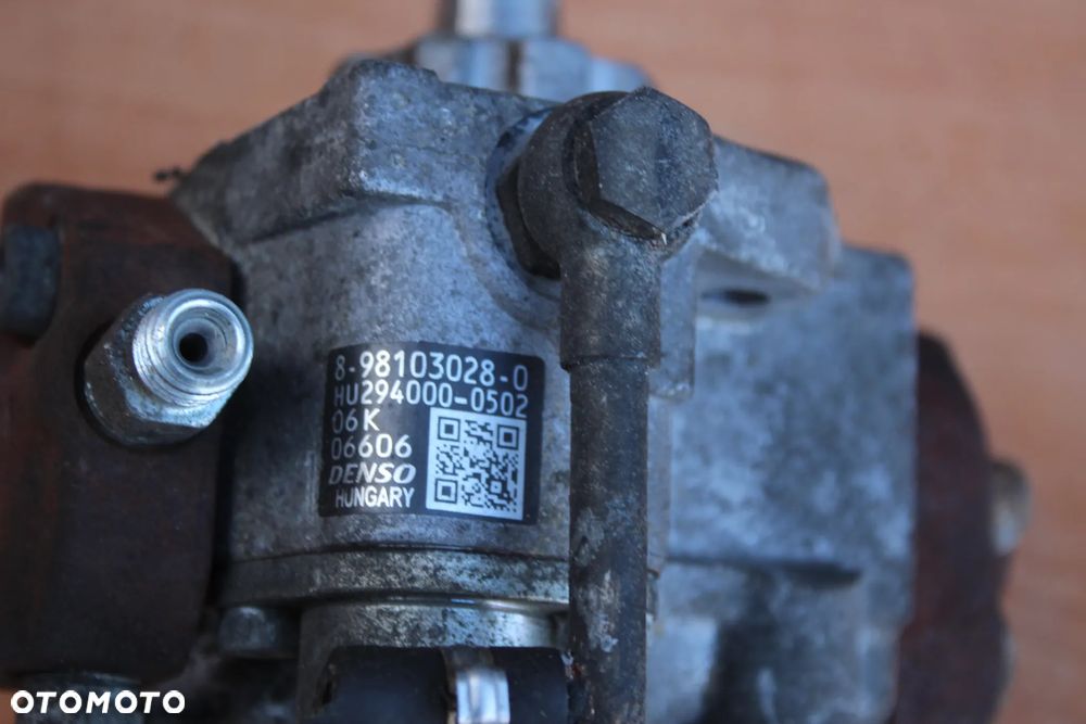 POMPA WTRYSKOWA PALIWA OPEL ASTRA H J ZAFIRA B CORSA D MERIVA B 1.7 CDTI 98103028 - 2