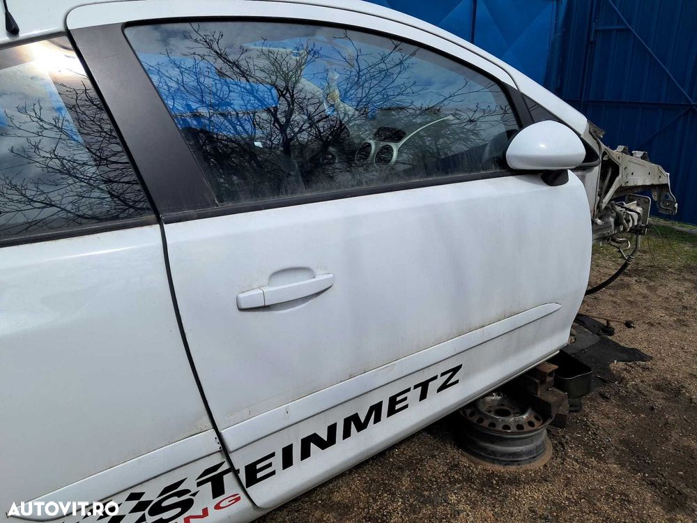 Opel Corsa D Coupe, usa usi portiere, geamuri si coltare, oglinzi. - 2
