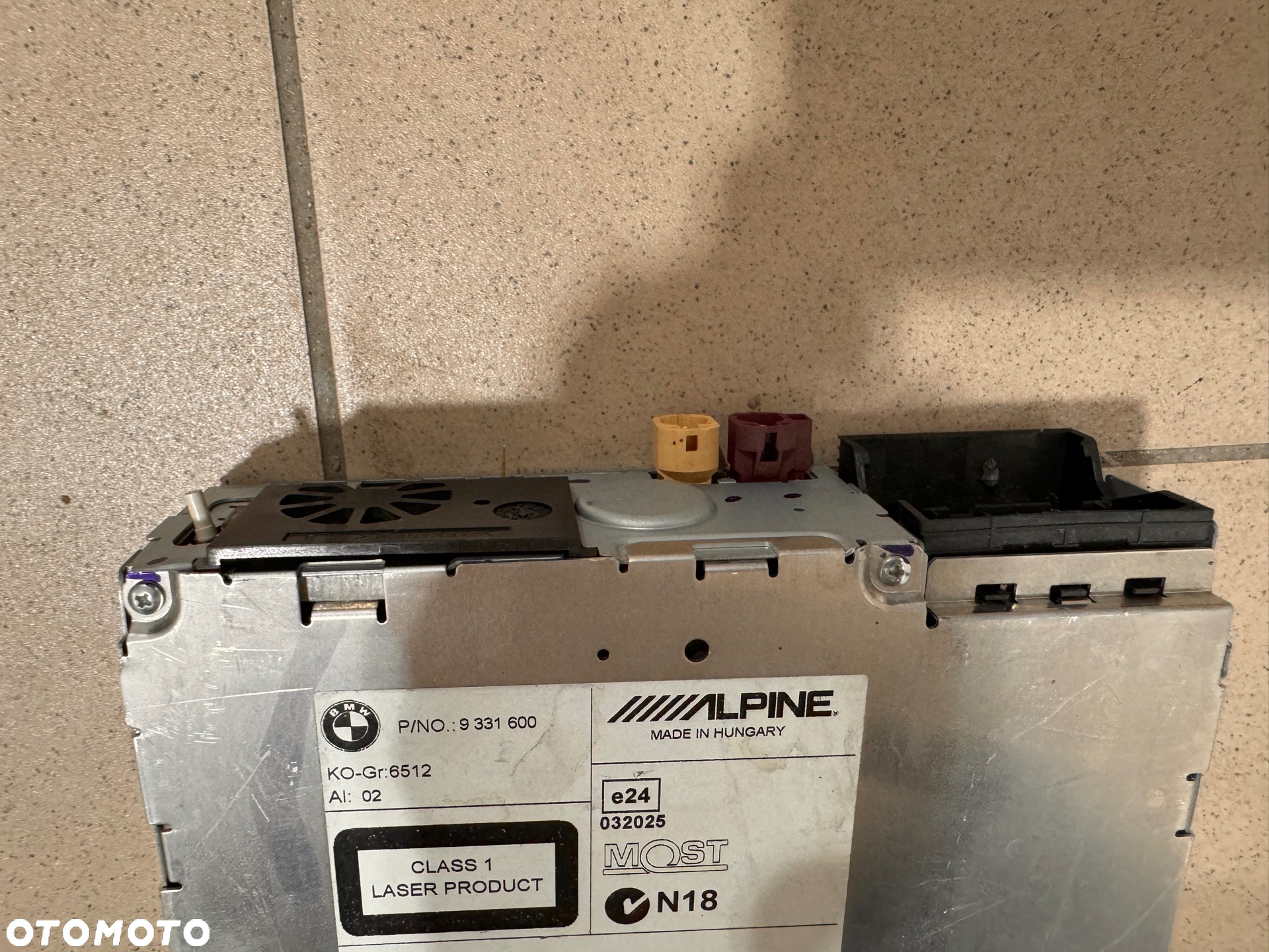 BMW nawigacja RADIO 9323785 9331600 9298939 9311298 - 3