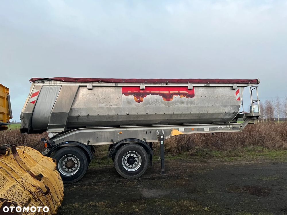 Schwarzmuller K-Serie rynna 4500kg 2 osie Hardox 38t DMC naczepa wywrotka - 2