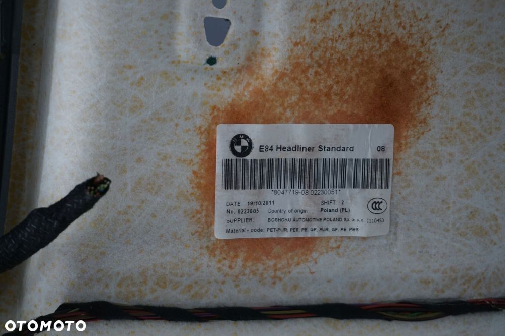 BMW E84 M-PAKIET PODSUFITKA SŁUPKI - 12
