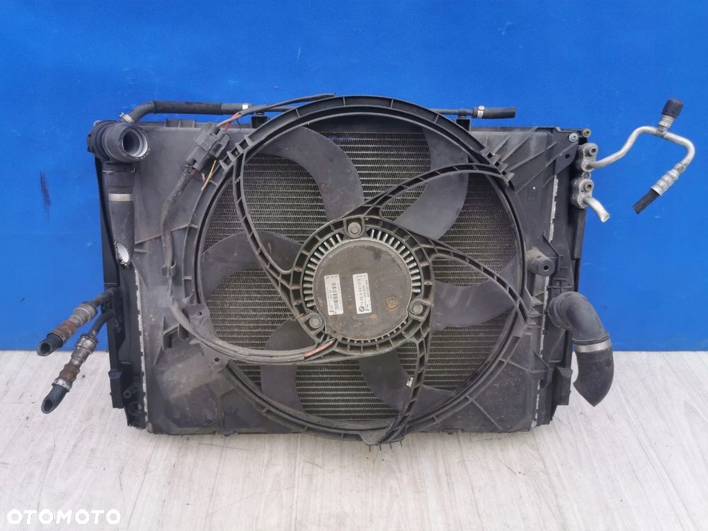 Bmw 3 E90 E91 E92 E93 chłodnice wentylator komplet 2.0 Benzyna - 1