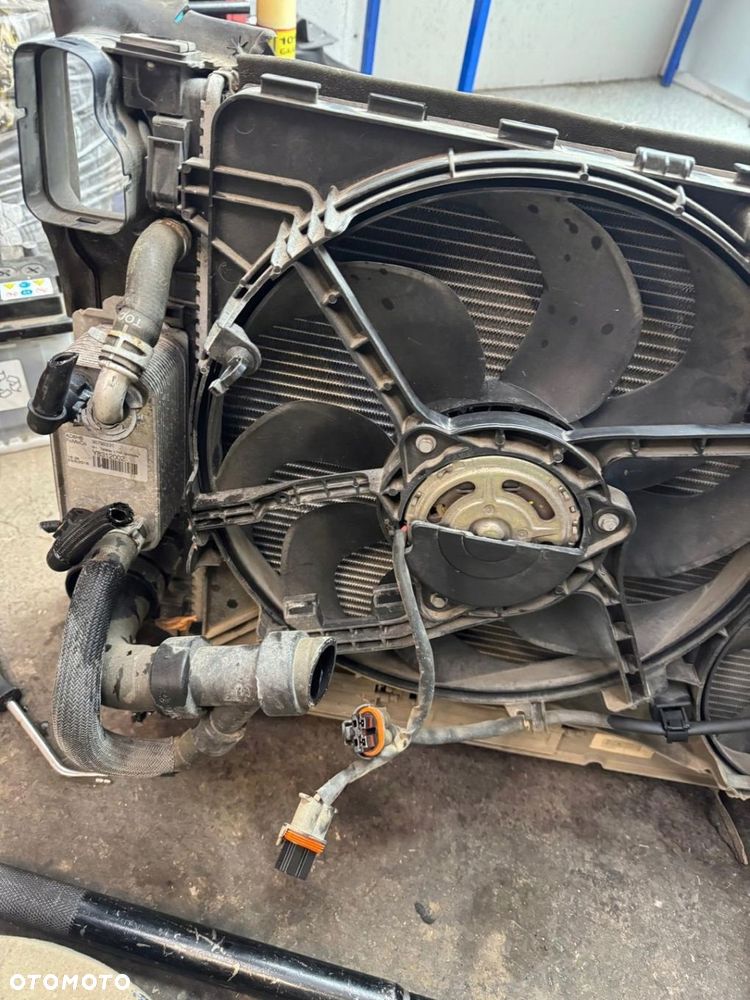 CHŁODNICA WENTYLATOR KOMPLET VOLVO XC60 I 2015 AUTOMAT 2.4 D5 D4 LIFT - 10