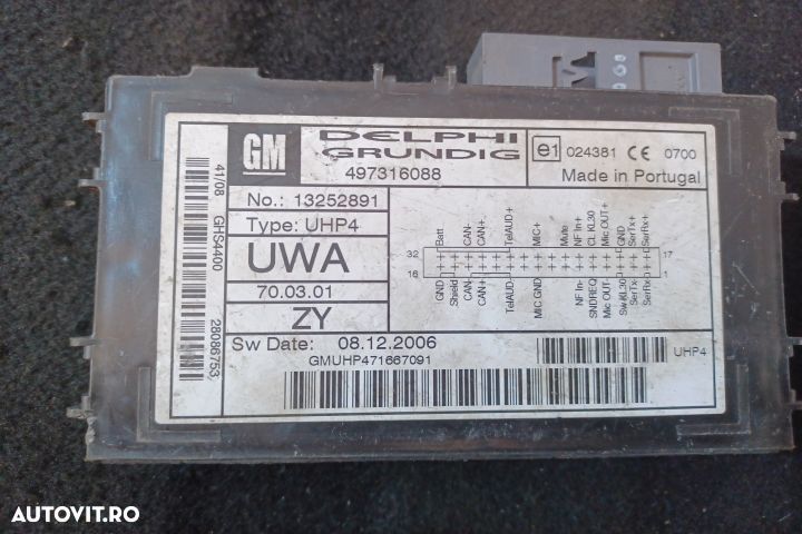 Calculator confort 13252891 497316088 13252891 497316088 Opel Corsa D - 3