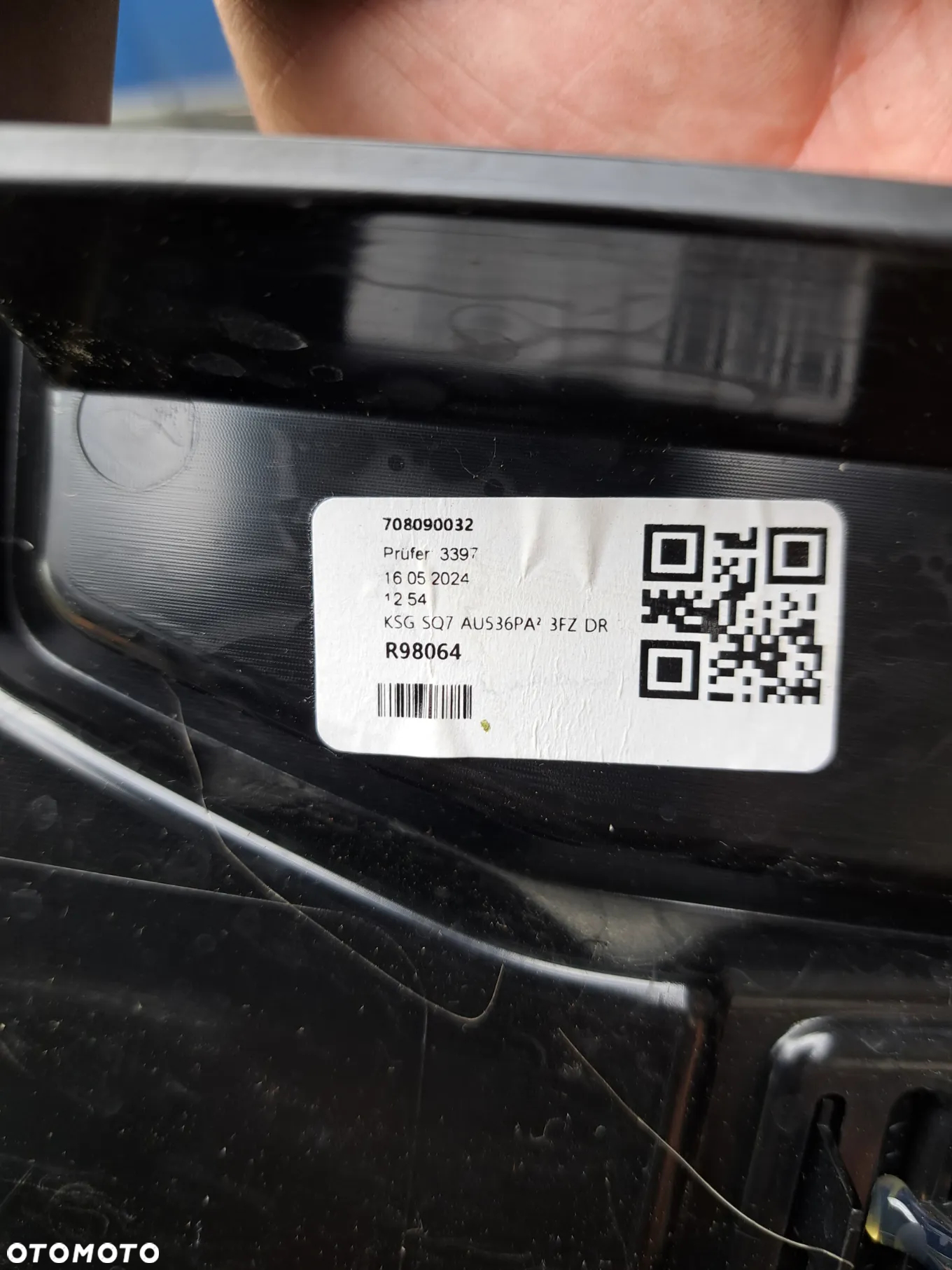 Grill Atrapa Chłodnicy Audi Q7 SQ7 S-Q7 II Lift 4M0853651BP 4M0807233K 2023 2024 4M0853651BD 4M0853651BM 4M0853651BN - 2