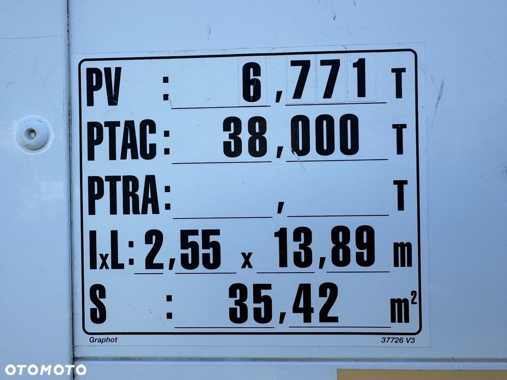 Schmitz Cargobull STANDARD 2 OSIE PODNOSZONE tylko 270tys.km!!! - 29