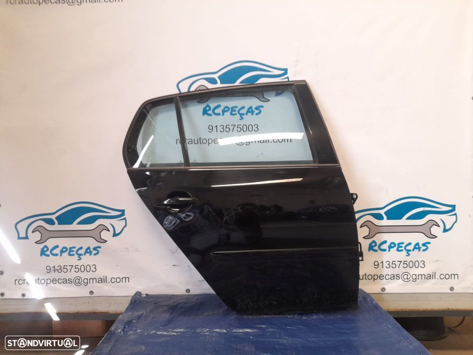 PORTA TRASEIRA TRÁS DIREITA VW VOLKSWAGEN GOLF V 5 MK5 1K 1K1 FECHO ELEVADOR MOTOR PUXADOR VIDRO - 1