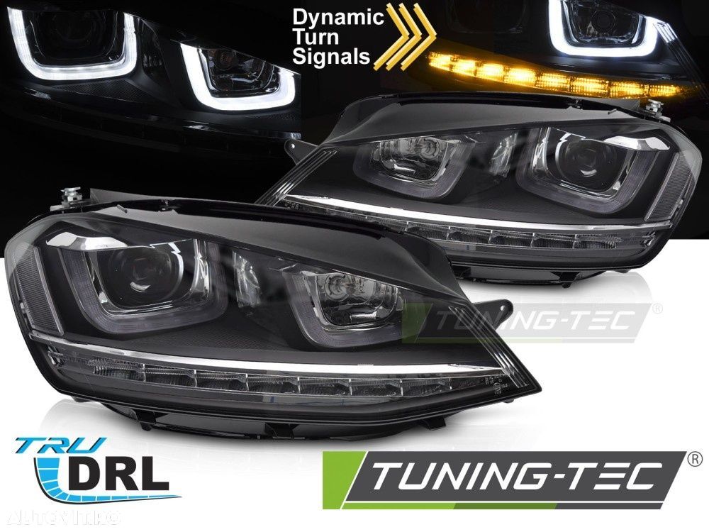 Faruri LED SEQ DRL / Volkswagen Golf VII - 1